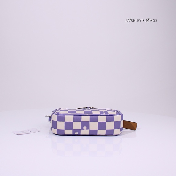 Coach Mini Jamie Camera Bag With Checkerboard Print - Picture 5 of 8